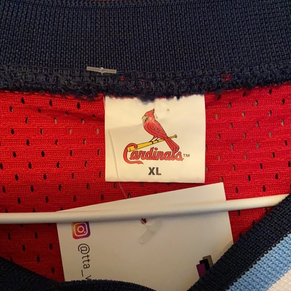 St. Louis Cardinals Red Baseball Jersey - Picture 4 of 7